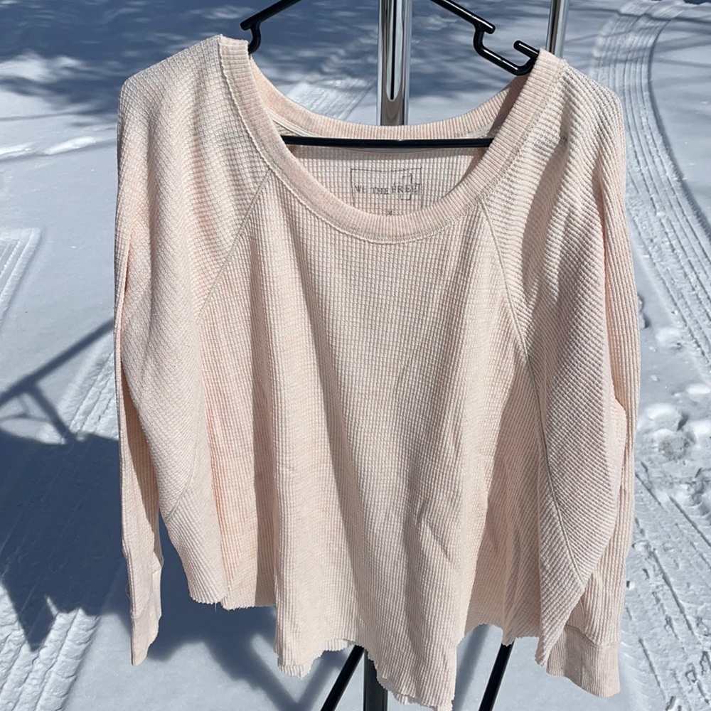 Free People Cropped Thermal